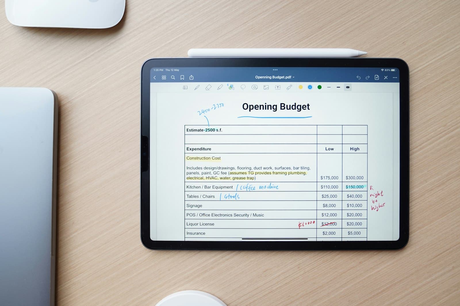 Token balance and spend tracking